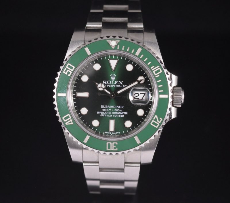 ROLEX SUBMARINER « HULK » REF. 116610LV FULL SET