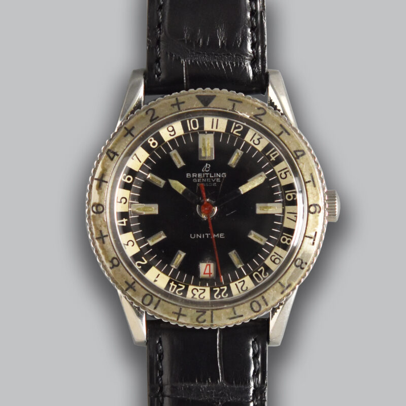 BREITLING UNITIME REF. 2610 WITH EXTRACT FROM THE ARCHIVES