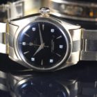 ROLEX SEMI BUBBLE BACK LACQUERED DIAL & DIAMOND SET