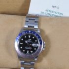 ROLEX GMT MASTER REF. 16710 BOX & PAPERS