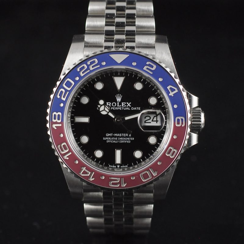 ROLEX GMT MASTER « PEPSI » REF. 126710BLRO FULL SET