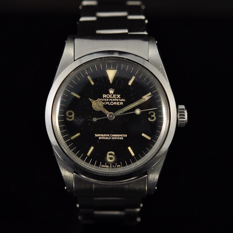 ROLEX EXPLORER 1 GILT DIAL REF. 1016