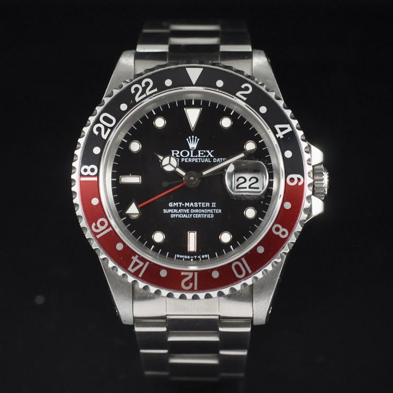 ROLEX GMT MASTER II “COKE” REF. 16710 BOX & PAPER