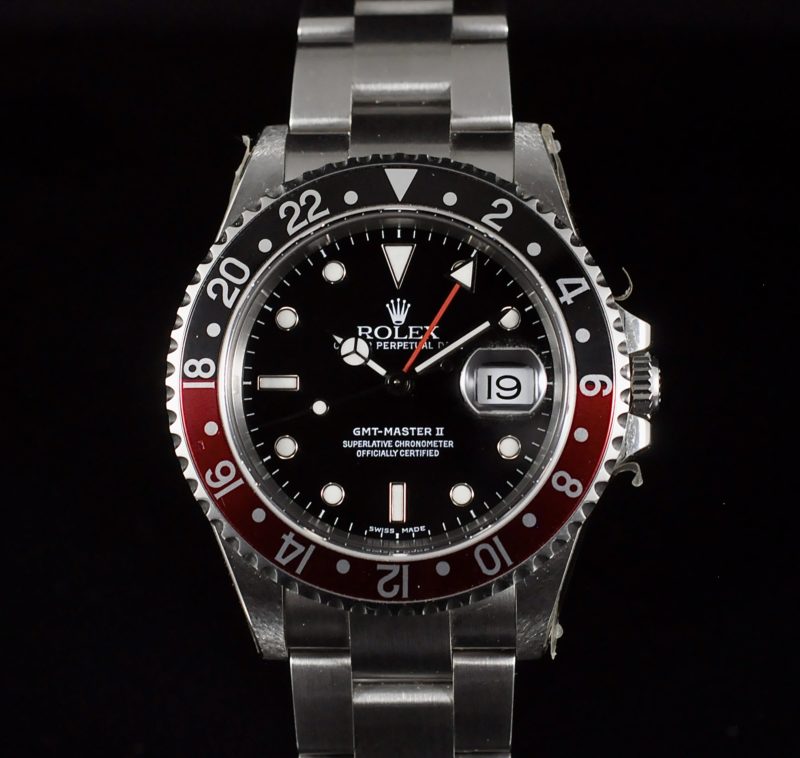 ROLEX GMT REF. 16710 COKE FULL SET « NOS »