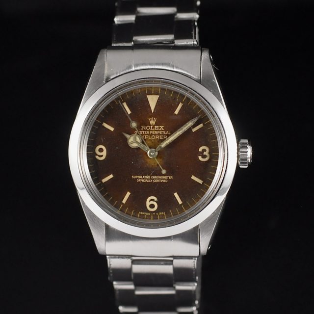 ROLEX EXPLORER 1 GILT TROPICAL REF. 1016