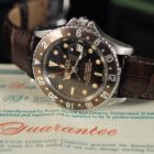 ROLEX GMT GILT TROPICAL REF. 1675 FULL SET