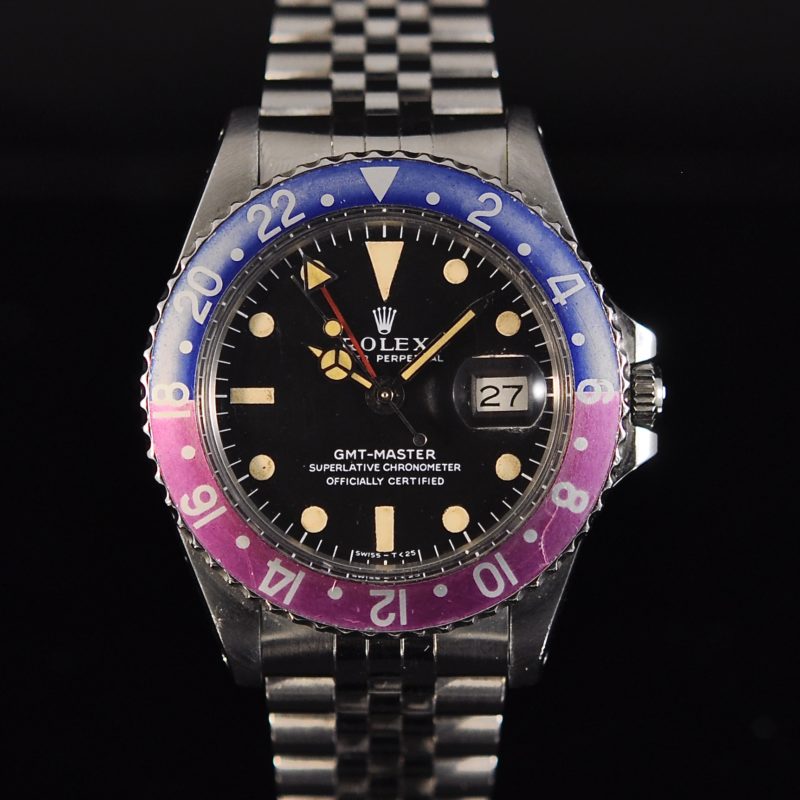 ROLEX GMT 1675 LONG E FUCHSIA FULL SET