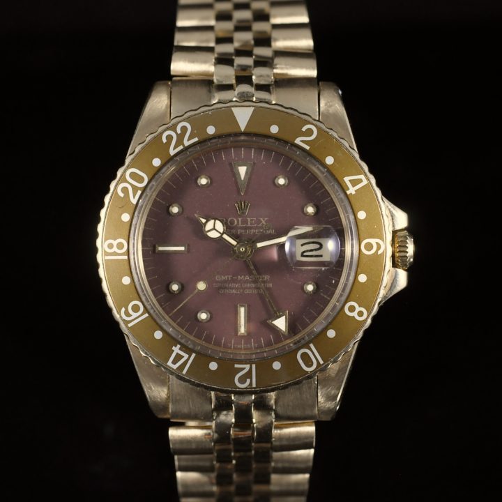 ROLEX GMT MASTER 1675 YELLOW GOLD