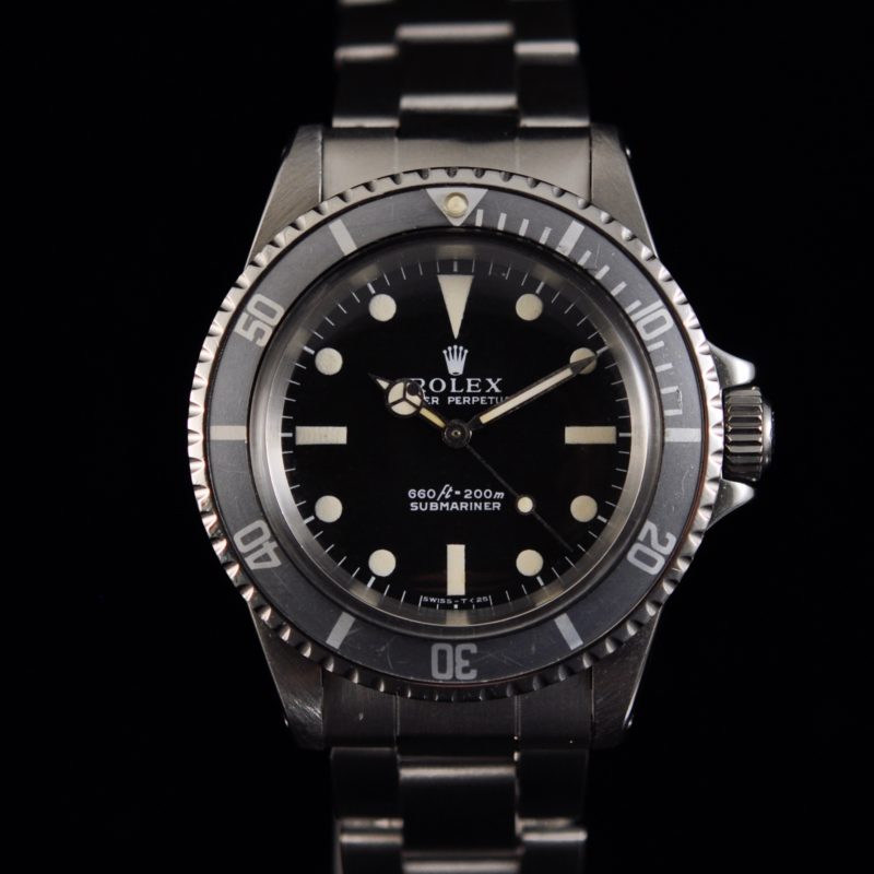 ROLEX SUBMARINER 5513 BOX & PAPERS by MAPPIN & WEBB