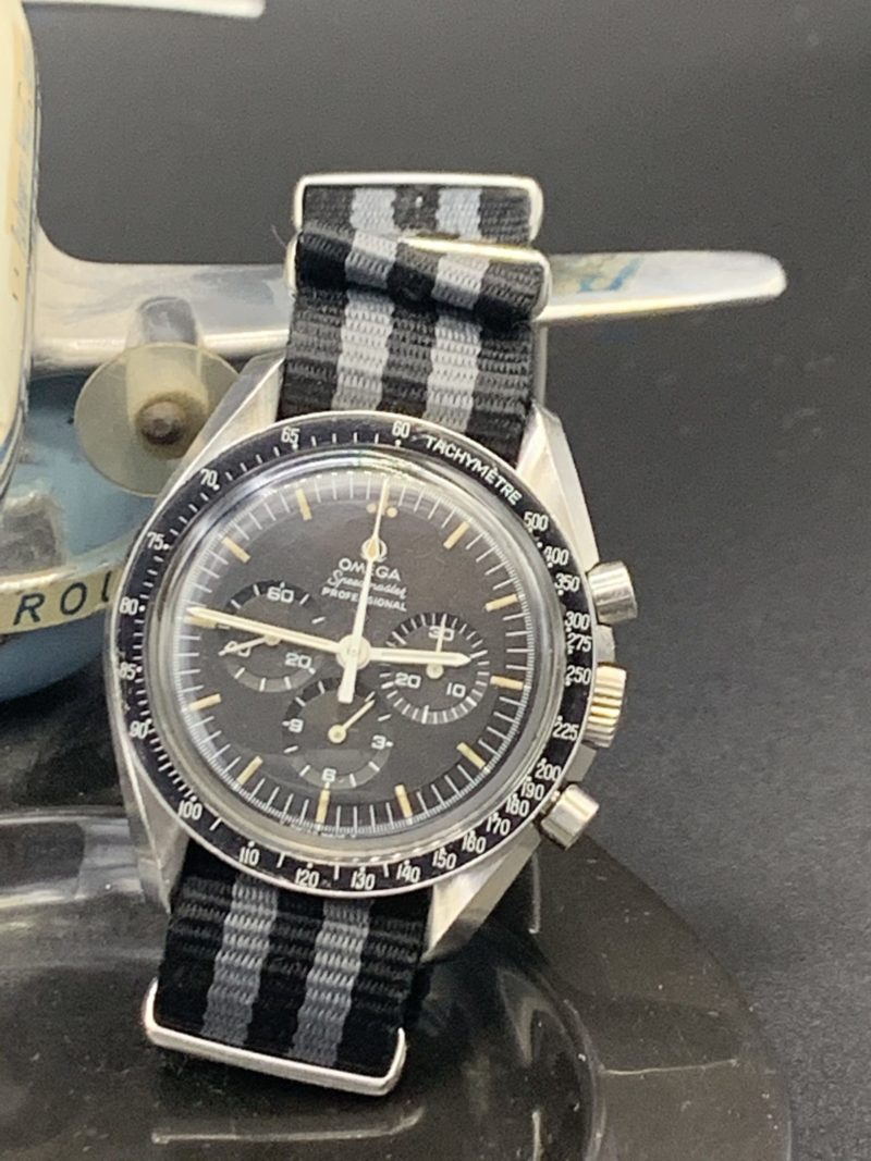 OMEGA SPEEDMASTER PRE MOON REF. 145.022. Dot Over 90. Circa 1969.