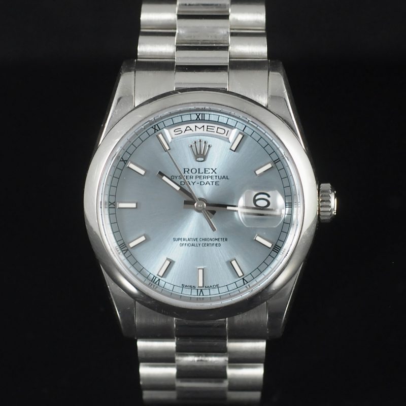 ROLEX DAY-DATE REF. 118206 PLATINUM