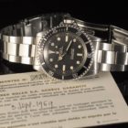 ROLEX SUBMARINER METER FIRST REF. 5513 BOX & PAPER