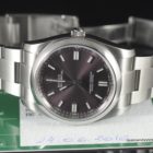 ROLEX OYSTER PERPETUAL “RED GRAPE” REF 116000 BOX AND PAPERS