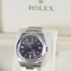 ROLEX OYSTER PERPETUAL « RED GRAPE » REF 116000 BOX AND PAPERS