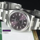 ROLEX OYSTER PERPETUAL “RED GRAPE” REF 116000 BOX AND PAPERS