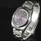 ROLEX OYSTER PERPETUAL “RED GRAPE” REF 116000 BOX AND PAPERS