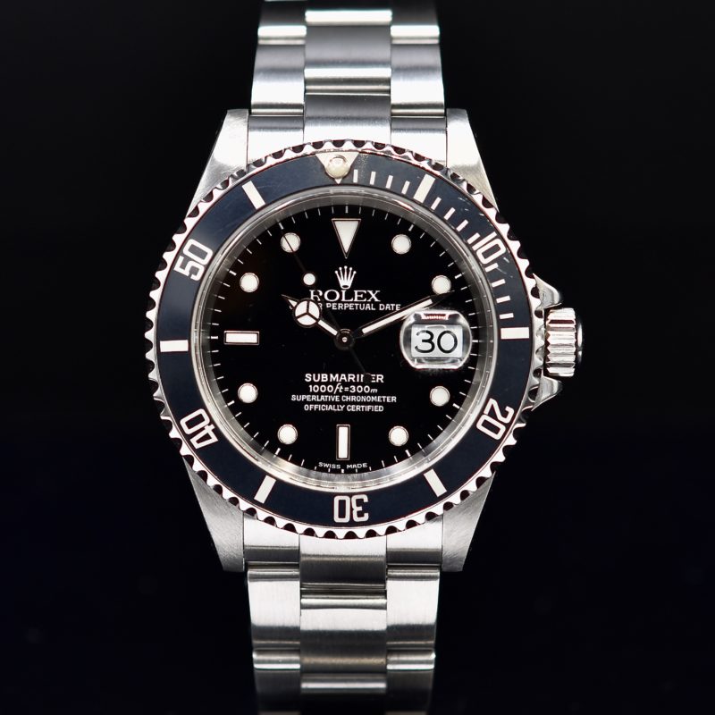 ROLEX SUBMARINER DATE REF. 16610 BOX & PAPER