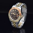 ROLEX GMT TIGER EYE NIPPLE DIAL REF. 16753 BOX & PAPER