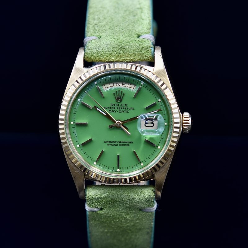 ROLEX DAY-DATE REF. 1803 GREEN STELLA DIAL