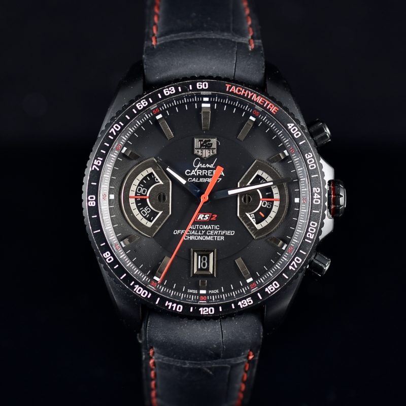 TAG HEUER GRAND CARRERA RS2 BOX & PAPER