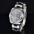 ROLEX DATEJUST REF. 178240 RHODIUM FLORAL DIAL FULL SET