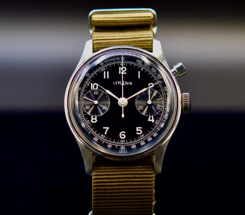 LEMANIA MONOPUSHER CHRONOGRAPH