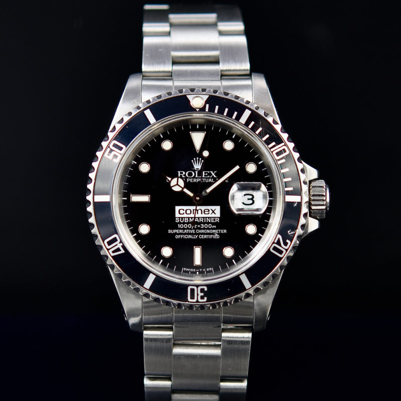 ROLEX SUBMARINER COMEX REF. 16610 BOX AND PAPERS