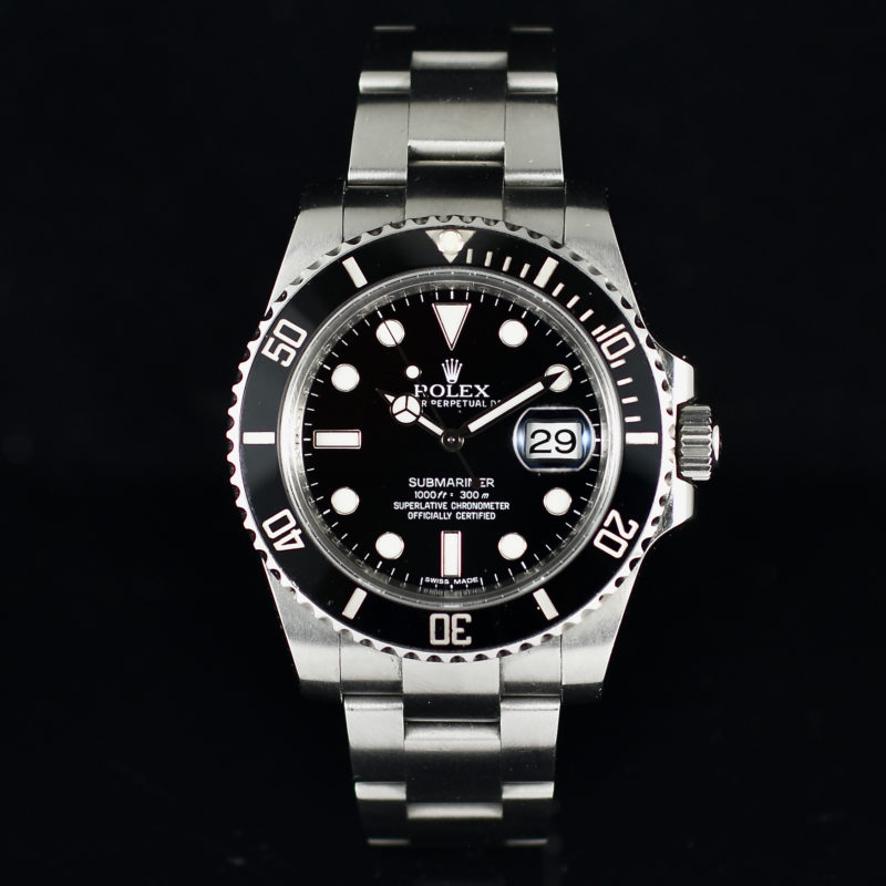 ROLEX SUBMARINER DATE REF. 116610LN BOX AND CARD