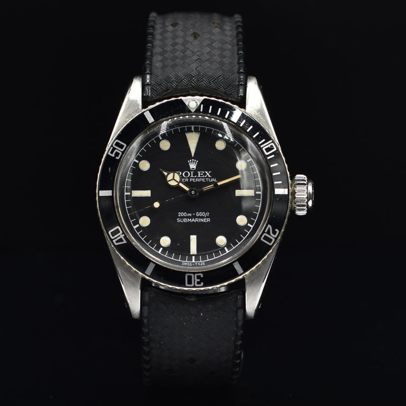 ROLEX SUBMARINER JAMES BOND BIG CROWN REF. 6538 SERVICE DIAL