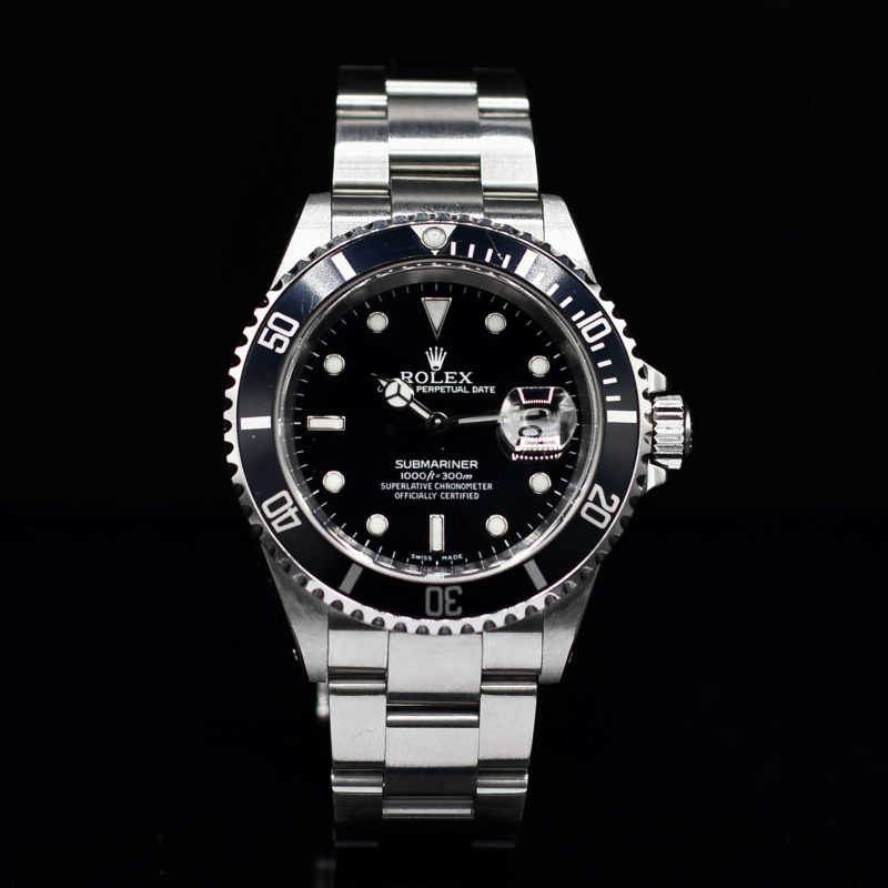 ROLEX SUBMARINER DATE REF. 16610 WITH PAPER