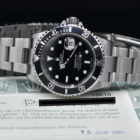 ROLEX SUBMARINER DATE REF. 16610 WITH PAPER