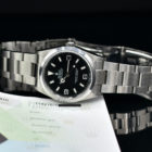 ROLEX EXPLORER 1 REF. 114270 WITH PAPERS
