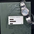 AUDEMARS PIGUET ROYAL OAK LADY’S REF. 67372ST BOX AND PAPERS