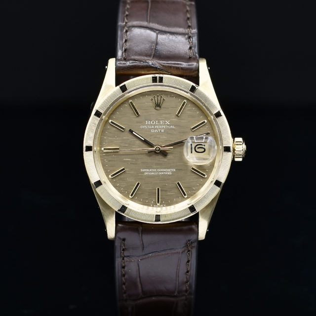 ROLEX OYSTER DATE REF. 1501 LINEN DIAL