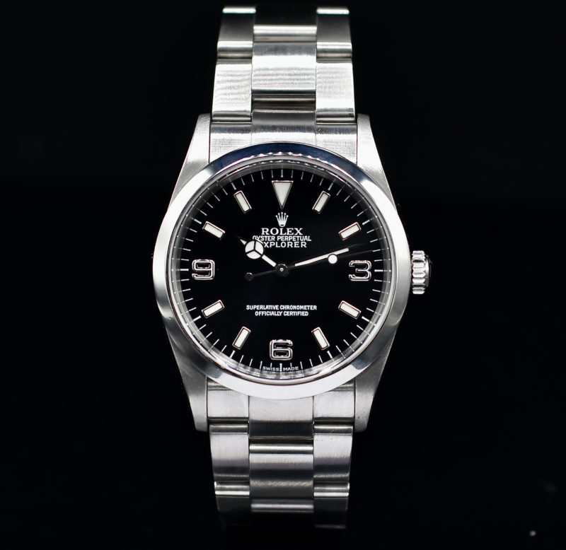 ROLEX EXPLORER 1 REF. 114270 P SERIES WITH PAPERS