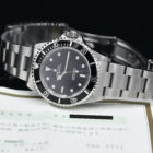 ROLEX SUBMARINER « SWISS ONLY » REF. 14060 WITH PAPER