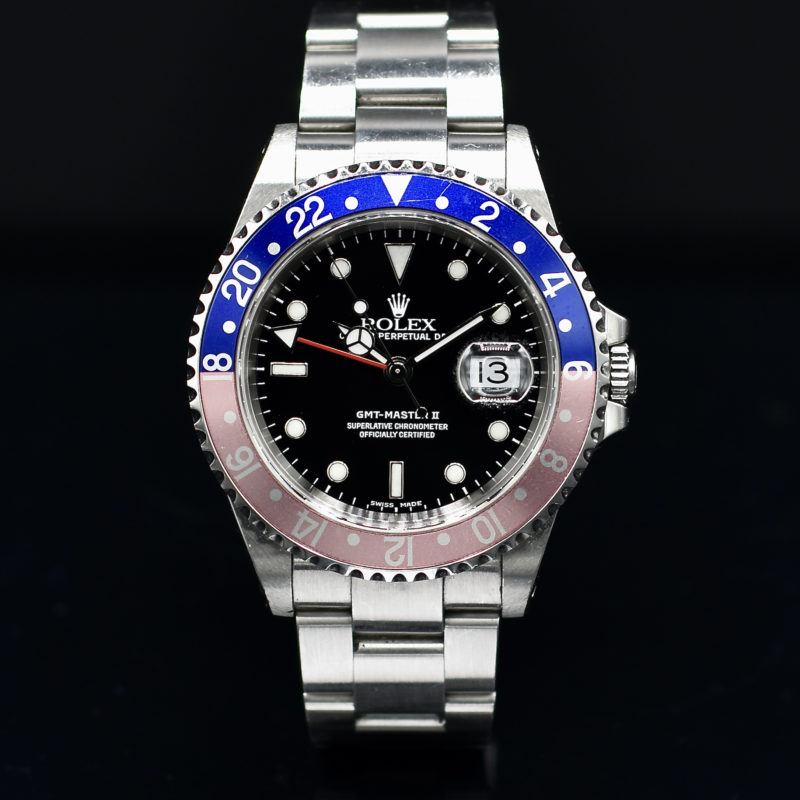 ROLEX GMT REF. 16710 P SERIES BOX AND PAPERS