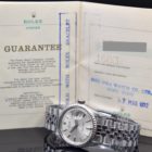 ROLEX DATEJUST REF. 1603 WITH PAPERS