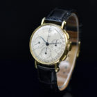 JAEGER CHRONOGRAPH JUMBO YELLOW GOLD