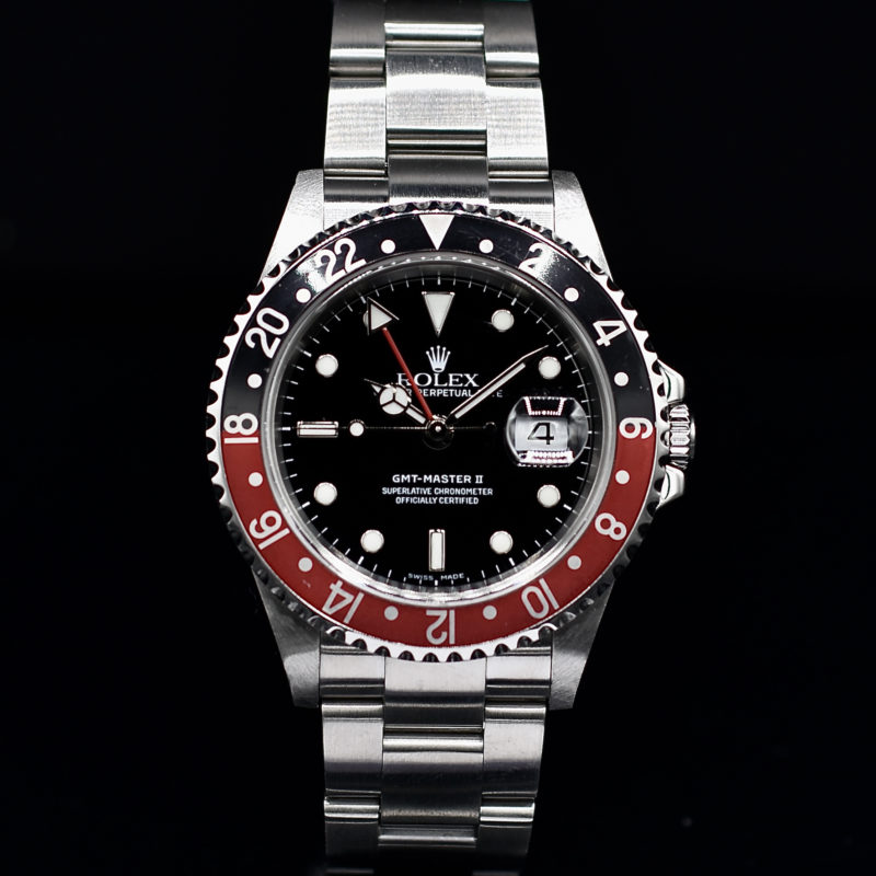 ROLEX GMT REF. 16710 « COKE » WITH PAPERS