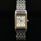 JAEGER LECOULTRE LADY’S REVERSO STEEL AND GOLD REF. 260.5.08