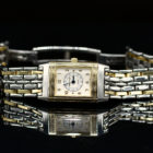 JAEGER LECOULTRE LADY’S REVERSO STEEL AND GOLD REF. 260.5.08