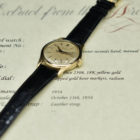 PATEK PHILIPPE CALATRAVA REF. 2508 WITH EXTRACT FROM THE ARCHIVES