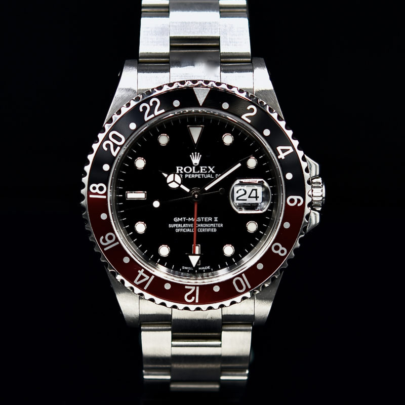 ROLEX GMT « COKE » REF. 16710 WITH PAPERS