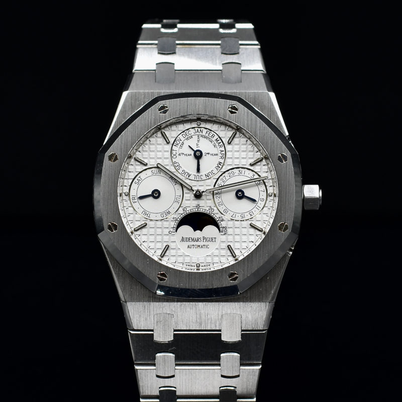 AUDEMARS PIGUET ROYAL OAK PERPETUAL CALENDAR REF. 25820ST FULL SET