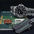 ROLEX GMT REF. 116710LN BOX AND PAPERS