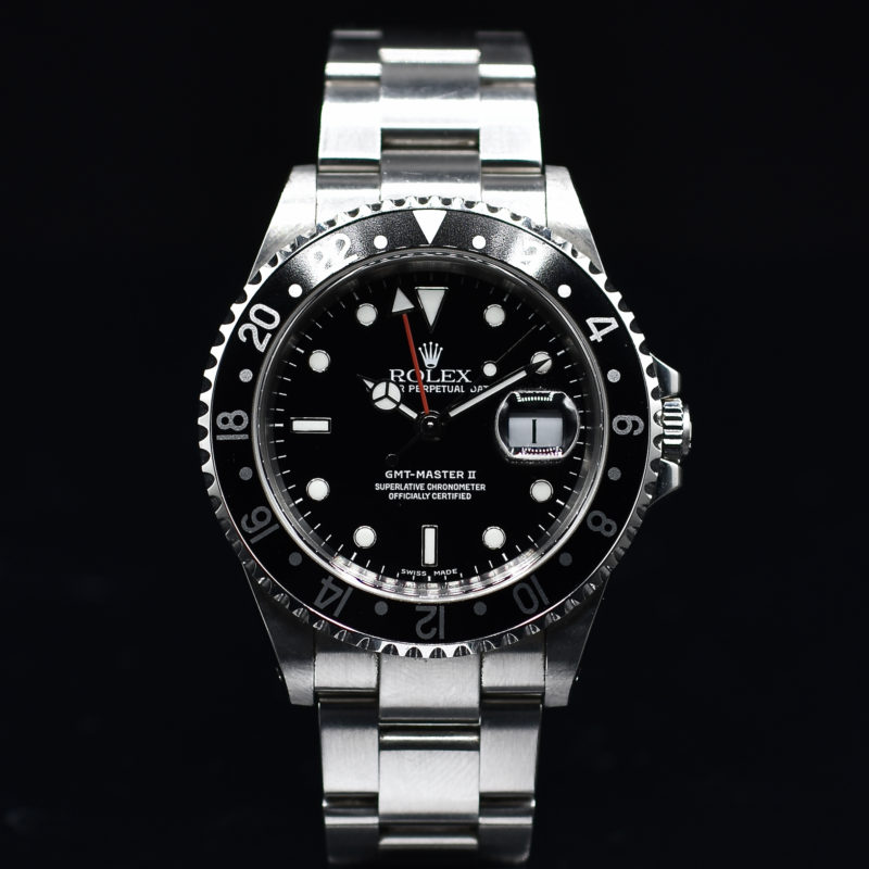 ROLEX GMT MASTER II REF. 16710 WITH PAPERS