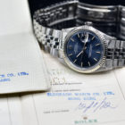ROLEX DATEJUST REF. 1601  WITH PAPERS