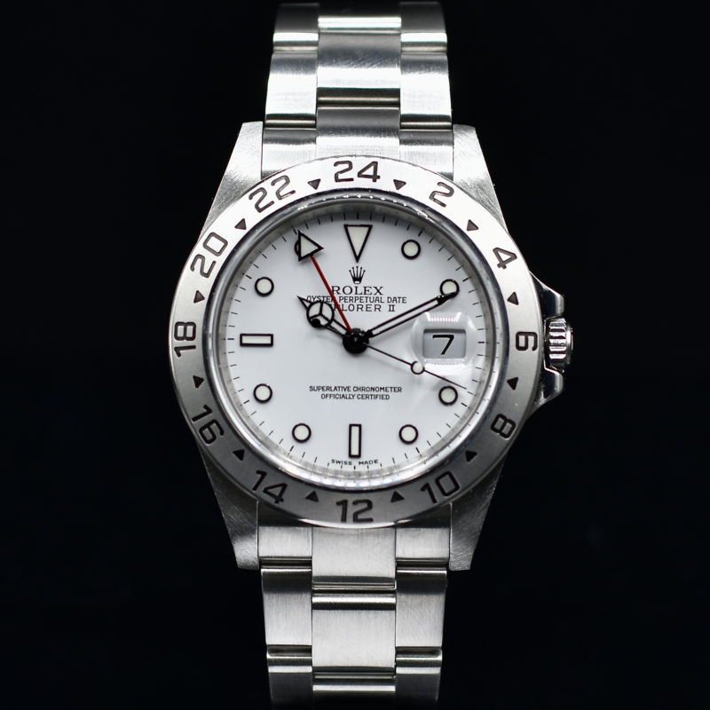 ROLEX EXPLORER II REF. 16570 WITH PAPERS