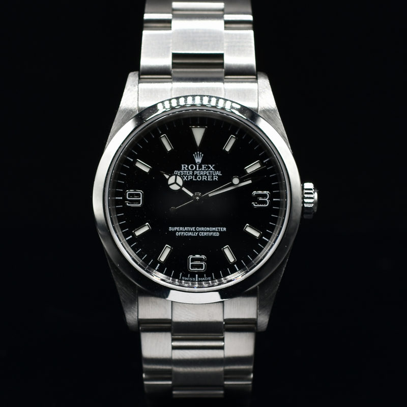 ROLEX EXPLORER 1 REF. 114270 WITH PAPER